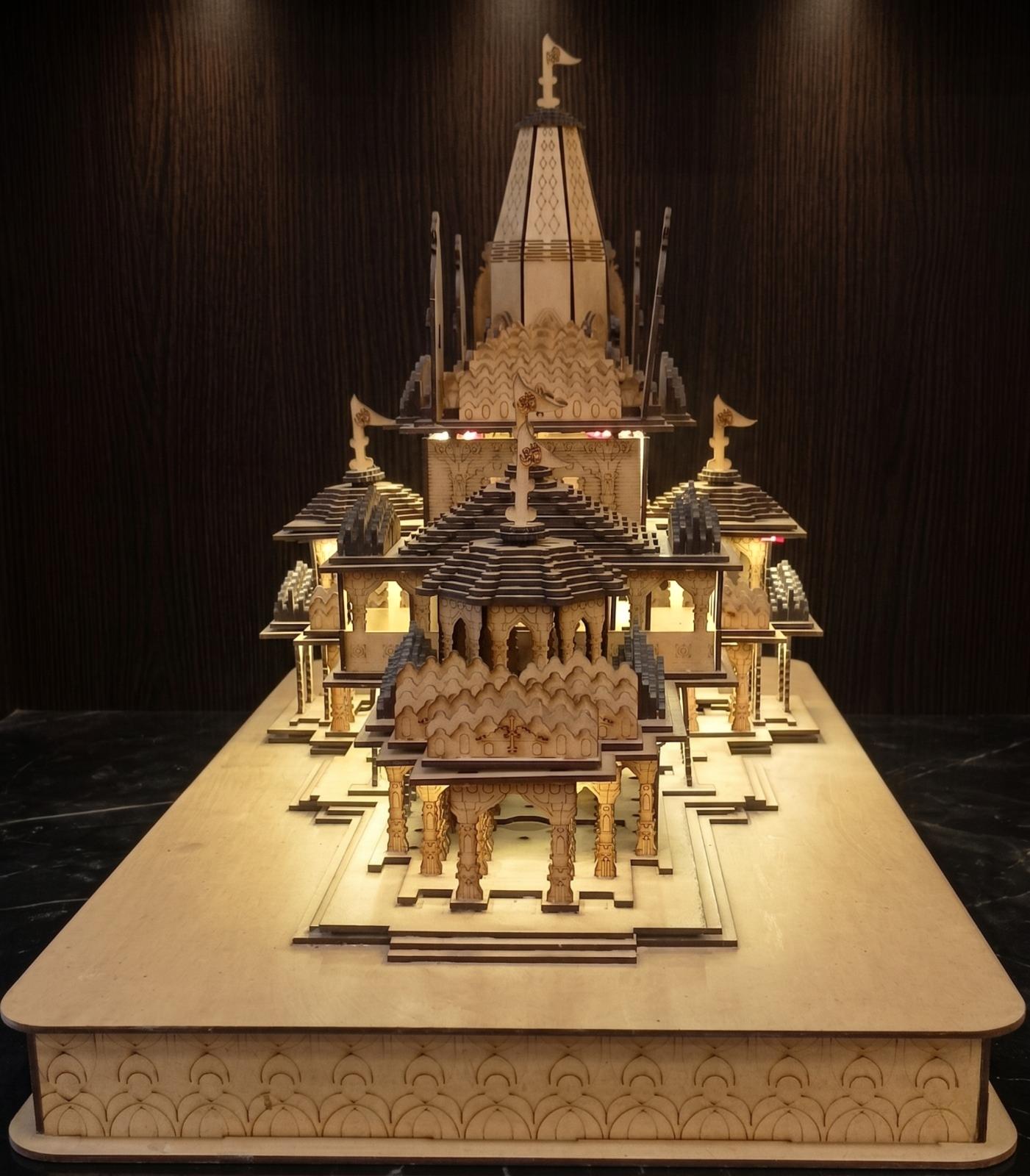 Belimaa handcrafted temple model